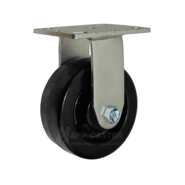 Mapp Caster 5"X2" Phenolic Wheel Rigid Caster - 1,000 Lbs Capacity 146DURB520R - main